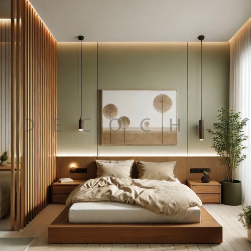 اتاق خواب مینیمال