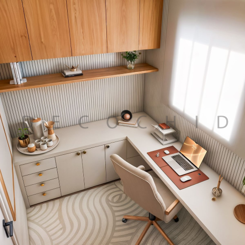 دکوراسیون اتاق کار کوچک