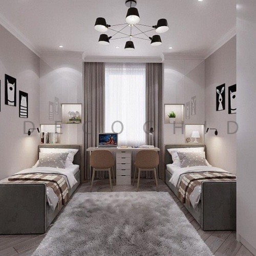 اتاق خواب دونفره ساده و شیک