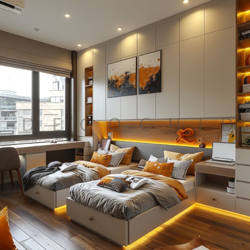 اتاق خواب مشترک برادر و برادر