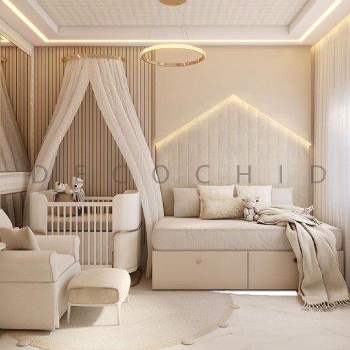 دکوراسیون اتاق خواب مشترک کودک و والدین