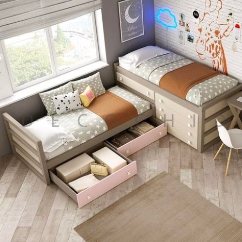 اتاق خواب مشترک جوان