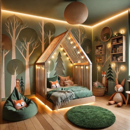 عکس اتاق خواب دخترانه 11 ساله