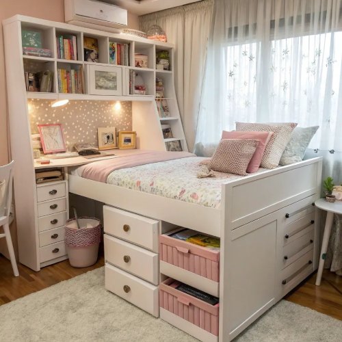 عکس اتاق دخترانه بزرگسال