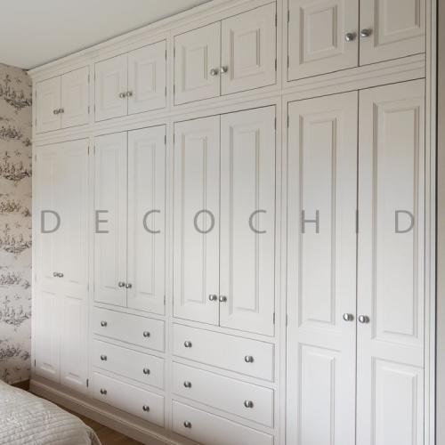 مدل کمد دیواری سبک کلاسیک