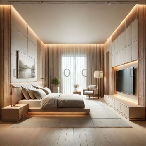 اتاق خواب مینیمال