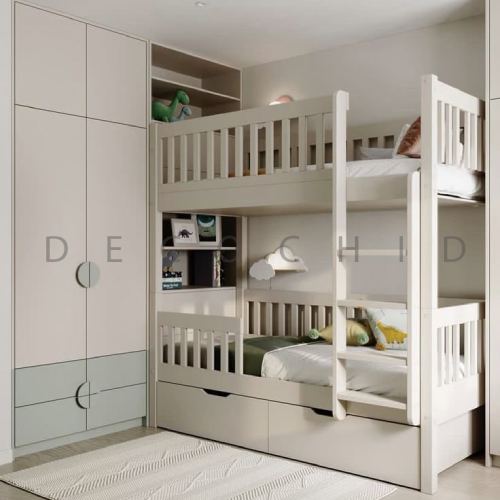 اتاق خواب مینیمال دو نفره