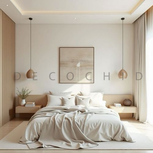 رنگ اتاق خواب مینیمال