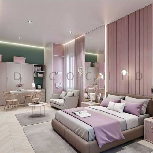 اتاق مدرن دخترانه