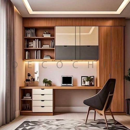 تزیین میز تحریر کتابخانه دار