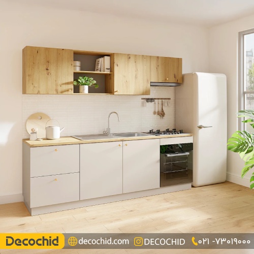 کابینت ام دی اف برای آشپزخانه کوچک