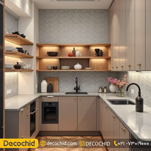 کابینت آشپزخانه ام دی اف مدرن