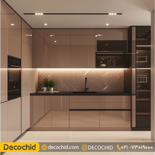 مدل کابینت ام دی اف های گلاس