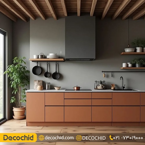 کابينت آشپزخانه ام دی اف مات
