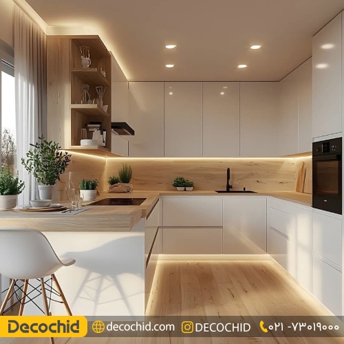 کابینت ام دی اف سفید