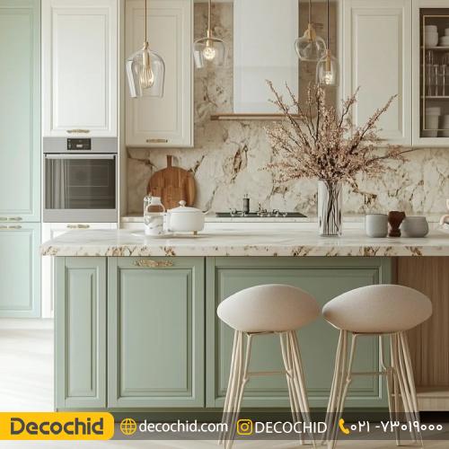 کابینت ممبران سبز پاستیلی