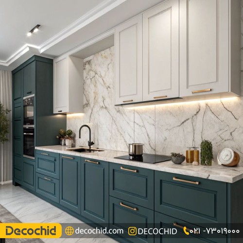 کابینت ممبران دو رنگ