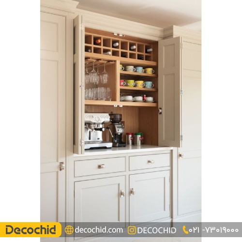  کابینت آشپزخانه ممبران با کافی بار