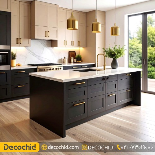 کابینت آشپزخانه ممبران جزیره دار