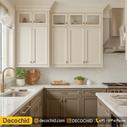 کابینت ممبران سفید طوسی