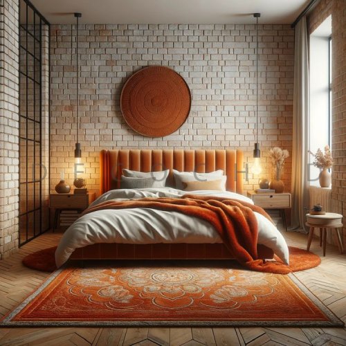 تخت خواب آجری
