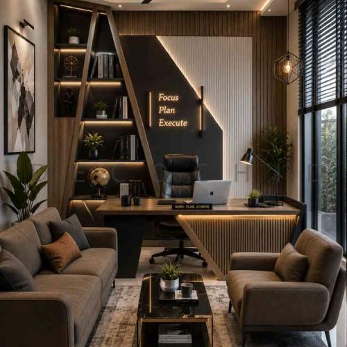 دکوراسیون مغازه املاک