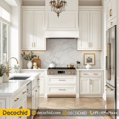 کابینت انزو سفید