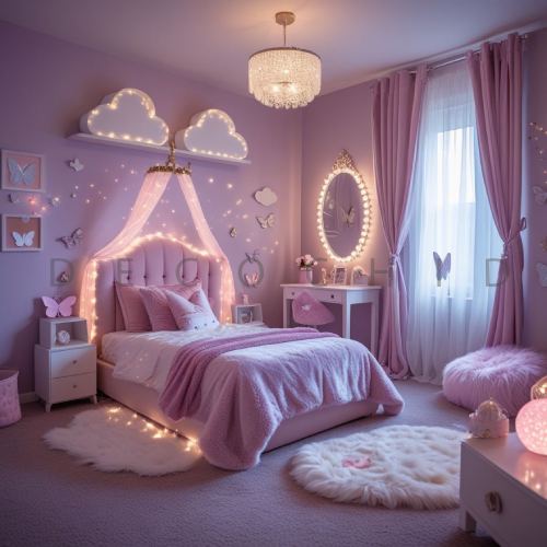 اتاق دخترانه لاکچری نوجوان