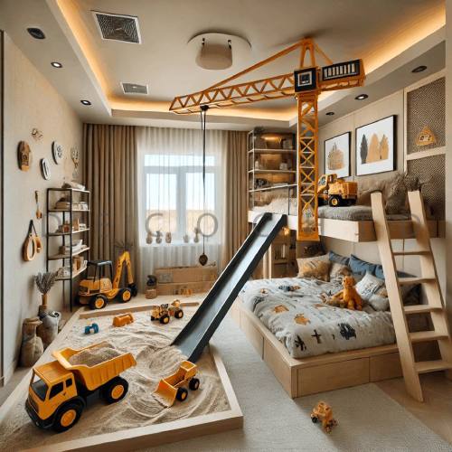  پارچه‌ها و منسوجات اتاق خواب پسرانه لاکچری