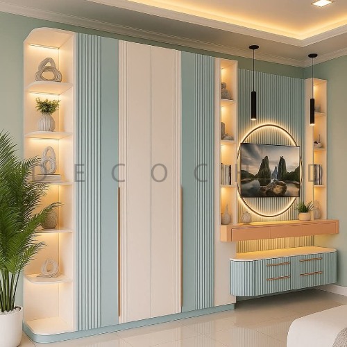 طراحی کمد دیواری لاکچری