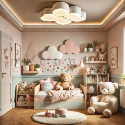 تخت اتاق خواب بچگانه