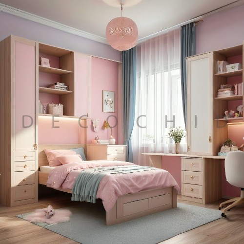 تخت خواب دخترانه نوجوان مدرن