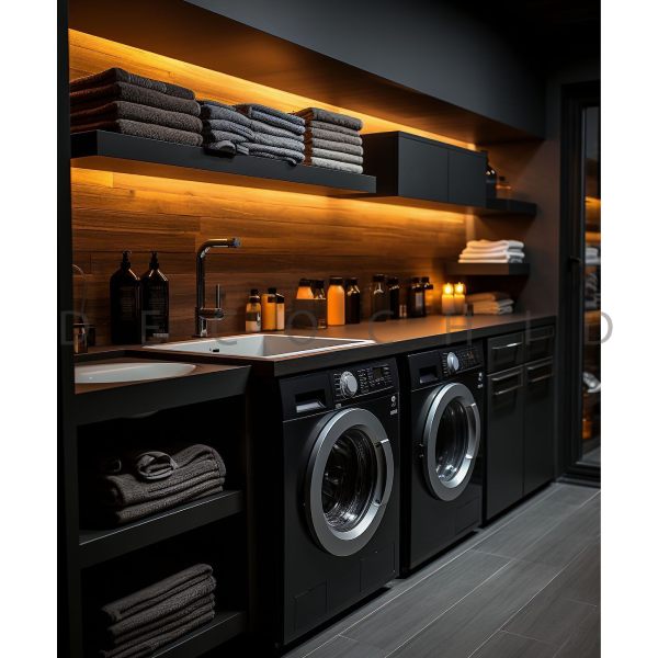 عکس لاندری روم مشکی