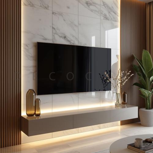 تی وی وال ساده و شیک