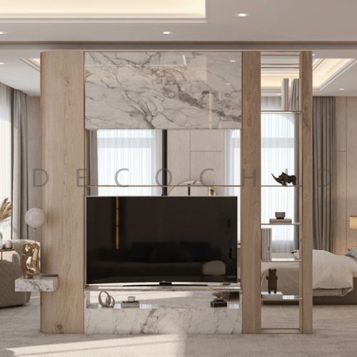 تی وی وال جدید مدل آکوردئونی