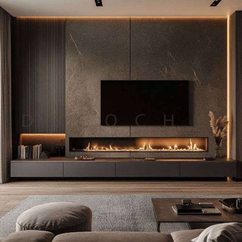 عکس tv wall مدرن