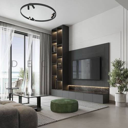 tv wall مدرن جدید