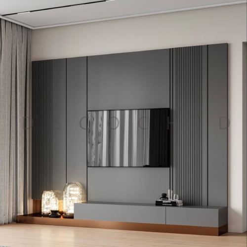 tv wall لاکچری هماهنگ با دیوار
