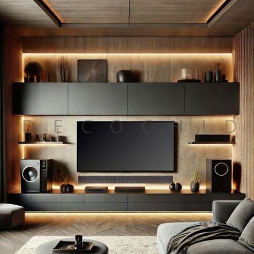 تی وی وال با سیستم صوتی