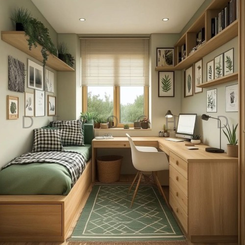 اتاق خواب دخترانه رویایی اسکاندیناوی