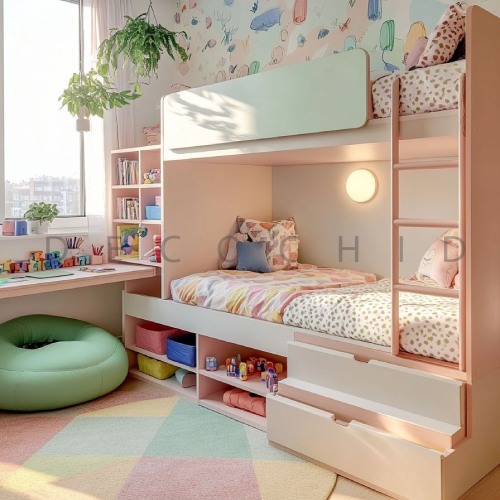 اتاق خواب رویایی دخترانه