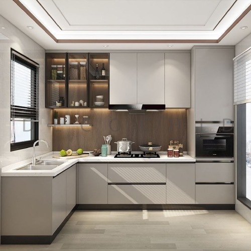 طراحی کابینت پلی اورتان مدرن