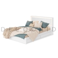 تخت خواب دو نفره کشودار عرض ۱8۰ سفید دیانا