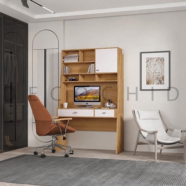 میز تحریر و کتابخانه شباهنگ