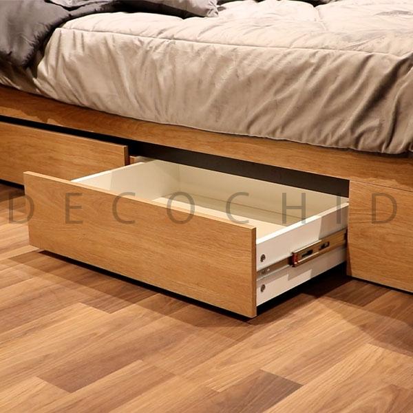 تخت خواب دو نفره کشودار رایکا عرض 160