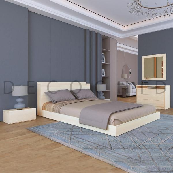 تخت خواب دو نفره افرا عرض 160