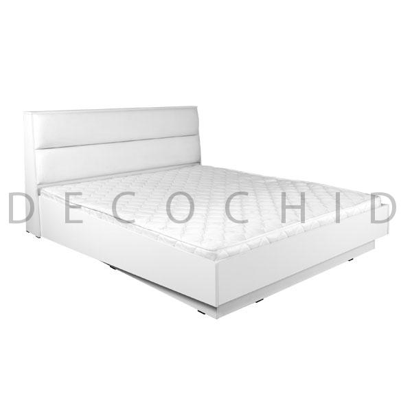 تخت دو نفره ماهور سفید M1 عرض 160 