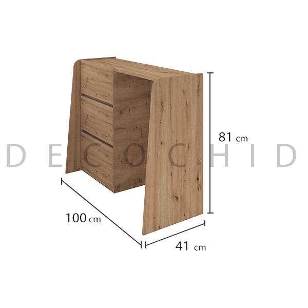 ابعاد میز آرایش آکو