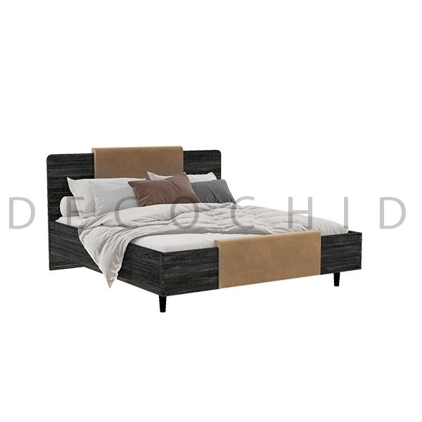 تخت خواب دو نفره نلا عرض 160 مشکی