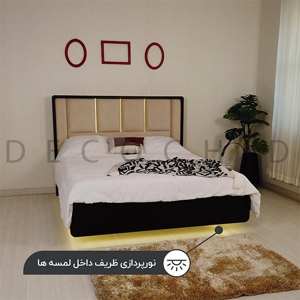 تخت خواب دو نفره بنیتا عرض 160